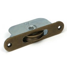 From The Anvil Radius Sash Pulley Burnished Brass