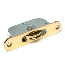 From The Anvil Radius Sash Pulley Polished Brass