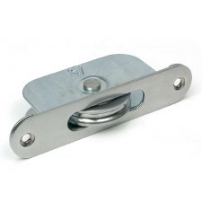 From The Anvil Radius Sash Pulley Satin Chrome