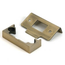 From The Anvil Rebate Kit For Tubular Mortice Latch Aged Brass