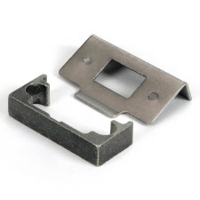 From The Anvil Rebate Kit For Tubular Mortice Latch Pewter Patina