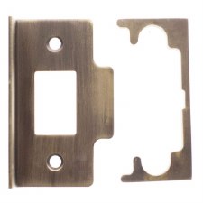 Mortice Latch Rebate Kit CE Rated Antique Brass