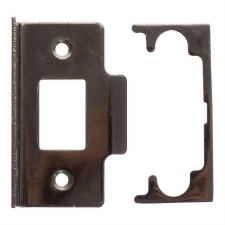 Mortice Latch Rebate Kit CE Rated Black Nickel