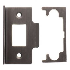 Mortice Latch Rebate Kit CE Rated Urban Bronze