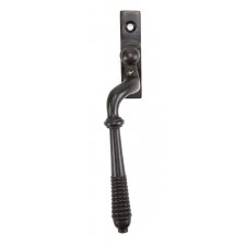 From The Anvil Reeded Espagnolette Window Left Hand Handle Aged Bronze From The Anvil Reeded Espagnolette Window Left Hand Handle Aged Bronze