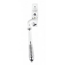 From The Anvil Reeded Espagnolette Window Left Hand Handle Polished Chrome From The Anvil Reeded Espagnolette Window Left Hand Handle Polished Chrome
