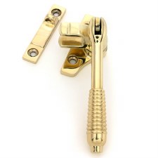 From The Anvil Reeded Night Vent For Steel Windows Polished Brass From The Anvil Reeded Night Vent For Steel Windows Polished Brass