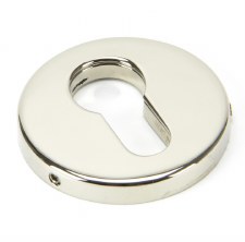 From The Anvil Regency Concealed Escutcheon Euro Polished Nickel