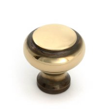 From The Anvil Regency Cupboard Knob 30mm Aged Brass