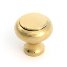 From The Anvil Regency Cupboard Knob 30mm Polished Brass