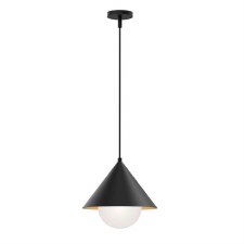 Alora Mood Remyck Single Pendant Matte Black
