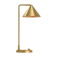 Alora Mood Remyck Table Lamp Brushed Gold
