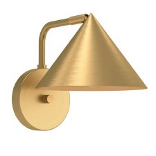 Alora Mood Remyck Wall Light Brushed Gold