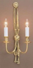 Richmond Double Wall Light Polished Brass