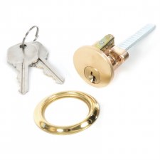 From The Anvil Rim Cylinder & Keys - Keyed Alike Brass