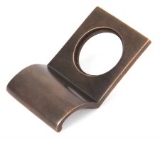 From The Anvil Rim Cylinder Door Pull Aged Bronze From The Anvil Rim Cylinder Door Pull Aged Bronze