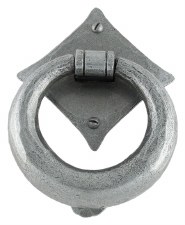 From The Anvil Ring Door Knocker Pewter Patina From The Anvil Ring Door Knocker Pewter Patina