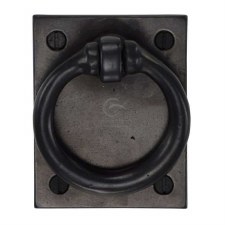 Heritage Ring Drop Pull on Plate RDB6367 Rustic Dark Bronze Heritage Ring Drop Pull on Plate RDB6367 Rustic Dark Bronze