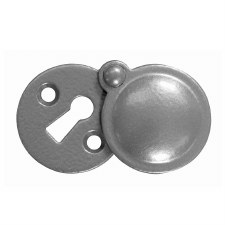 Stonebridge Round Covered Escutcheon Armor Coat Satin Steel Stonebridge Round Covered Escutcheon Armor Coat Satin Steel