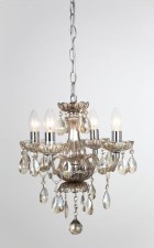 Rodeo 4 Light Chandelier Champagne Rodeo 4 Light Chandelier Champagne