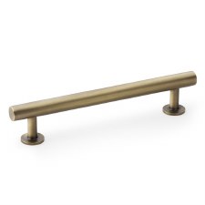 Round Cabinet Pull Handle 128mm Antique Brass