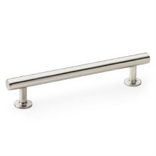 Round Cabinet Pull Handle 128mm Satin Nickel