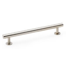 Round Cabinet Pull Handle 160mm Satin Nickel