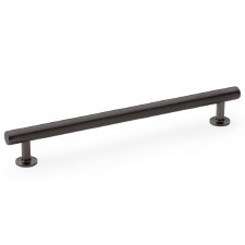 Round Cabinet Pull Handle 192mm Dark Bronze