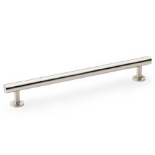 Round Cabinet Pull Handle 192mm Satin Nickel