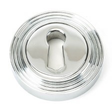 From The Anvil Round Escutcheon Beehive Polished Chrome From The Anvil Round Escutcheon Beehive Polished Chrome