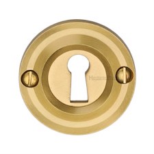 Heritage Round Escutcheon V1016 Satin Brass