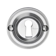 Heritage Round Escutcheon V1016 Satin Chrome
