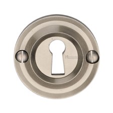 Heritage Round Escutcheon V1016 Satin Nickel