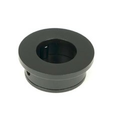 From The Anvil Round Finger Edge Pull Matt Black From The Anvil Round Finger Edge Pull Matt Black