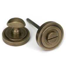 From The Anvil Art Deco Turn & Release Burnished Brass