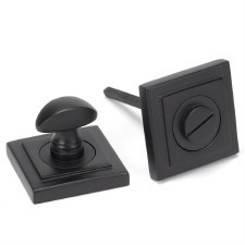 From The Anvil Round Thumbturn Set Square Aged Bronze From The Anvil Round Thumbturn Set Square Aged Bronze