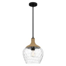 Quoizel Royer Single Pendant Light Matte Black Quoizel Royer Single Pendant Light Matte Black