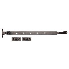 Heritage Pear End Window Stay RPW992 12" Rustic Pewter
