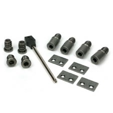 From The Anvil Set Of 4 Sash Stops Pewter Patina