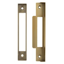 Sashlock Rebate Kit Satin Brass Lacquered