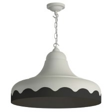 David Hunt Scallop Single Pendant Light