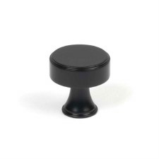 From The Anvil Scully Cabinet Knob 25mm Matt Black