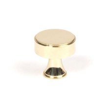 From The Anvil Scully Cabinet Knob 25mm Polished Brass