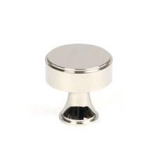 From The Anvil Scully Cabinet Knob 25mm Polished Nickel