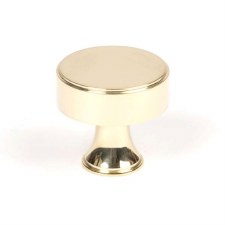 From The Anvil Scully Cabinet Knob 32mm Polished Brass