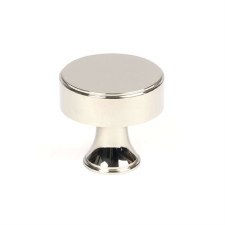 From The Anvil Scully Cabinet Knob 32mm Polished Nickel