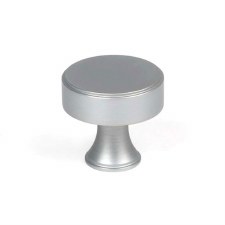 From The Anvil Scully Cabinet Knob 32mm Satin Chrome