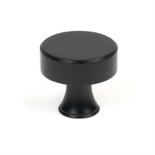 From The Anvil Scully Cabinet Knob 38mm Matt Black