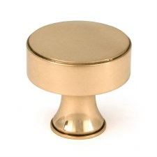 From The Anvil Scully Cabinet Knob 38mm Polished Bronze