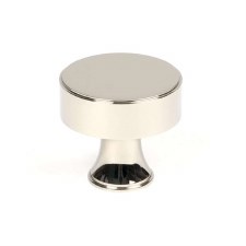 From The Anvil Scully Cabinet Knob 38mm Polished Nickel